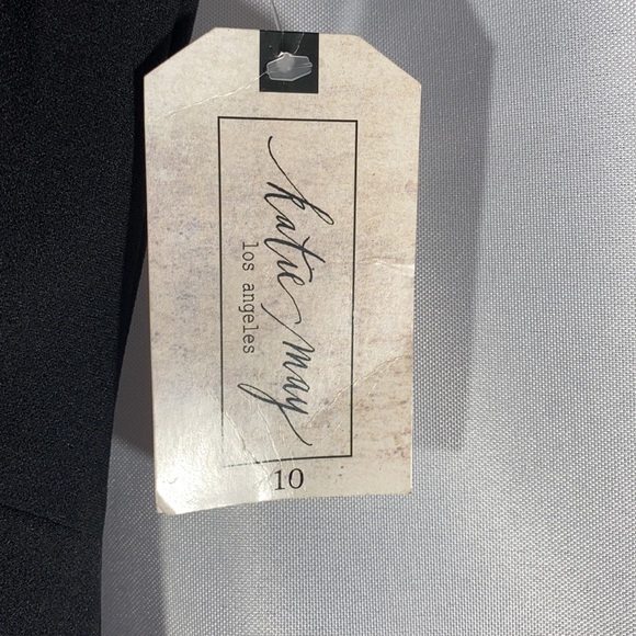 KATIE MAY.  EVA DRESS BLACK - Picture 5 of 6